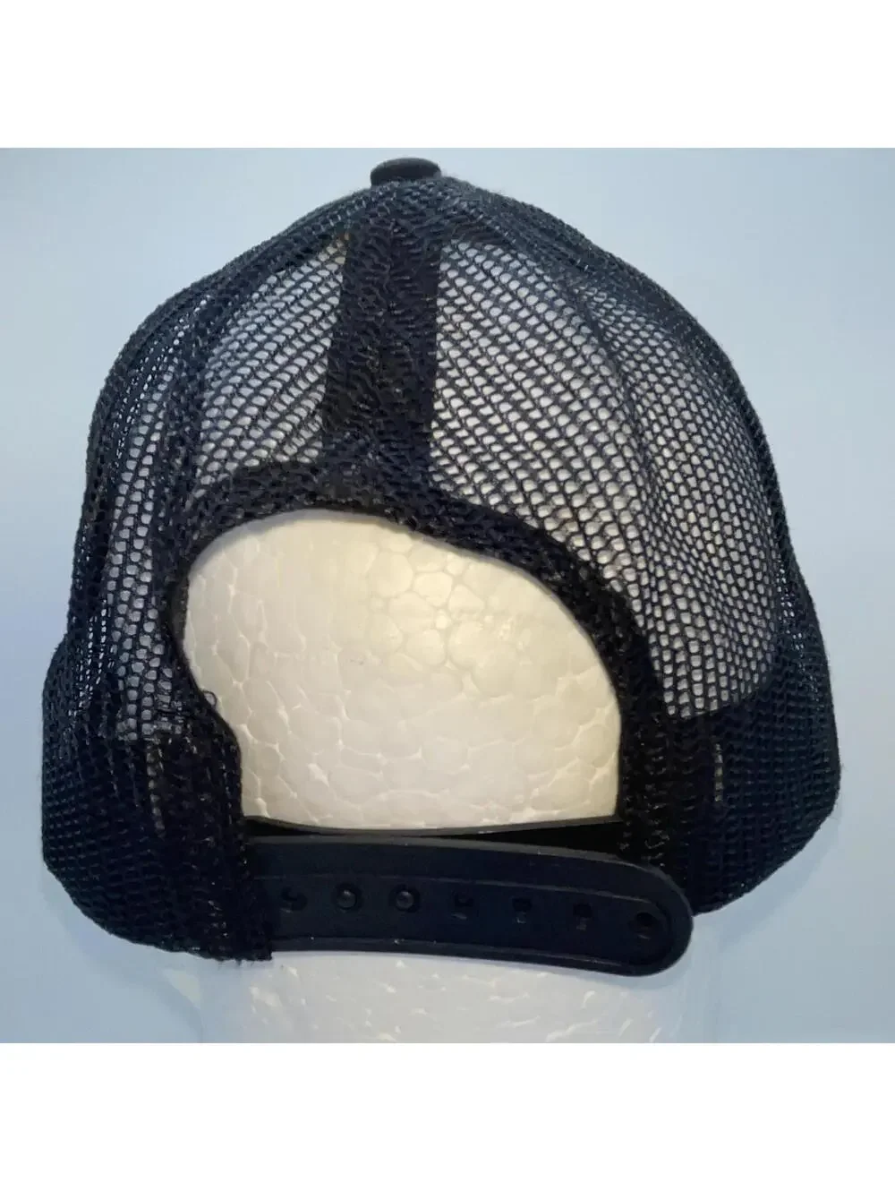 Sorry I’M HIGH Black Trucker Hat Cap Black Mesh SnapBack
